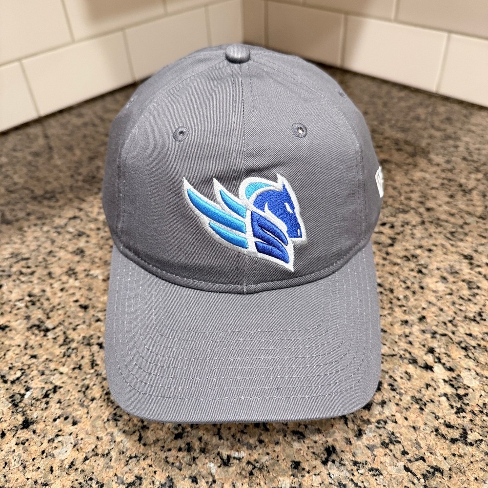 Salt Lake Stallions AAF Football New Era 9Twenty Strap Back Gray Cotton One Size